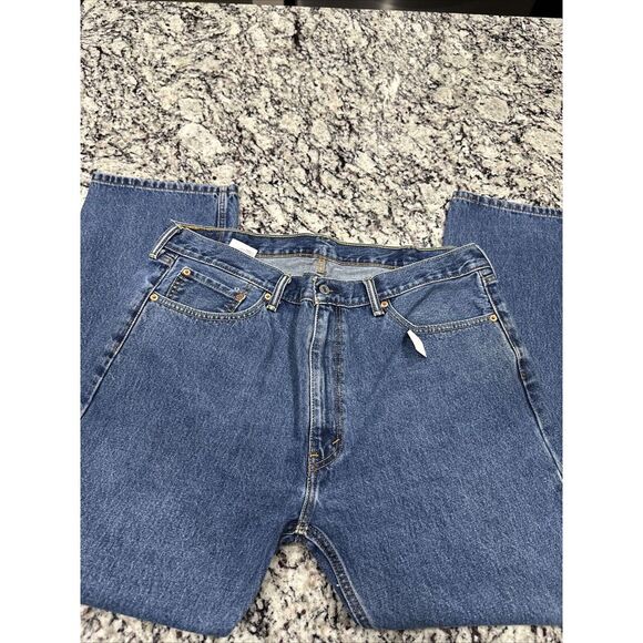 Levi's‎ Men's Straight Jeans Blue Cotton 40x30 505 Original Fit Jeans 2nd - Picture 6 of 10